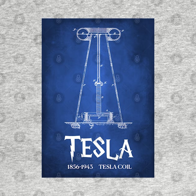 Tesla Coil by Nikola Tesla by labstud